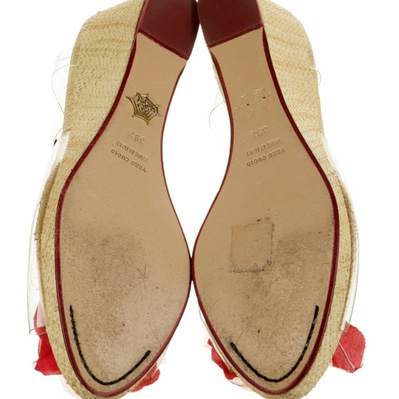 DESIGNER Charlotte Olympia wedge sandals - Picture 5 of 5